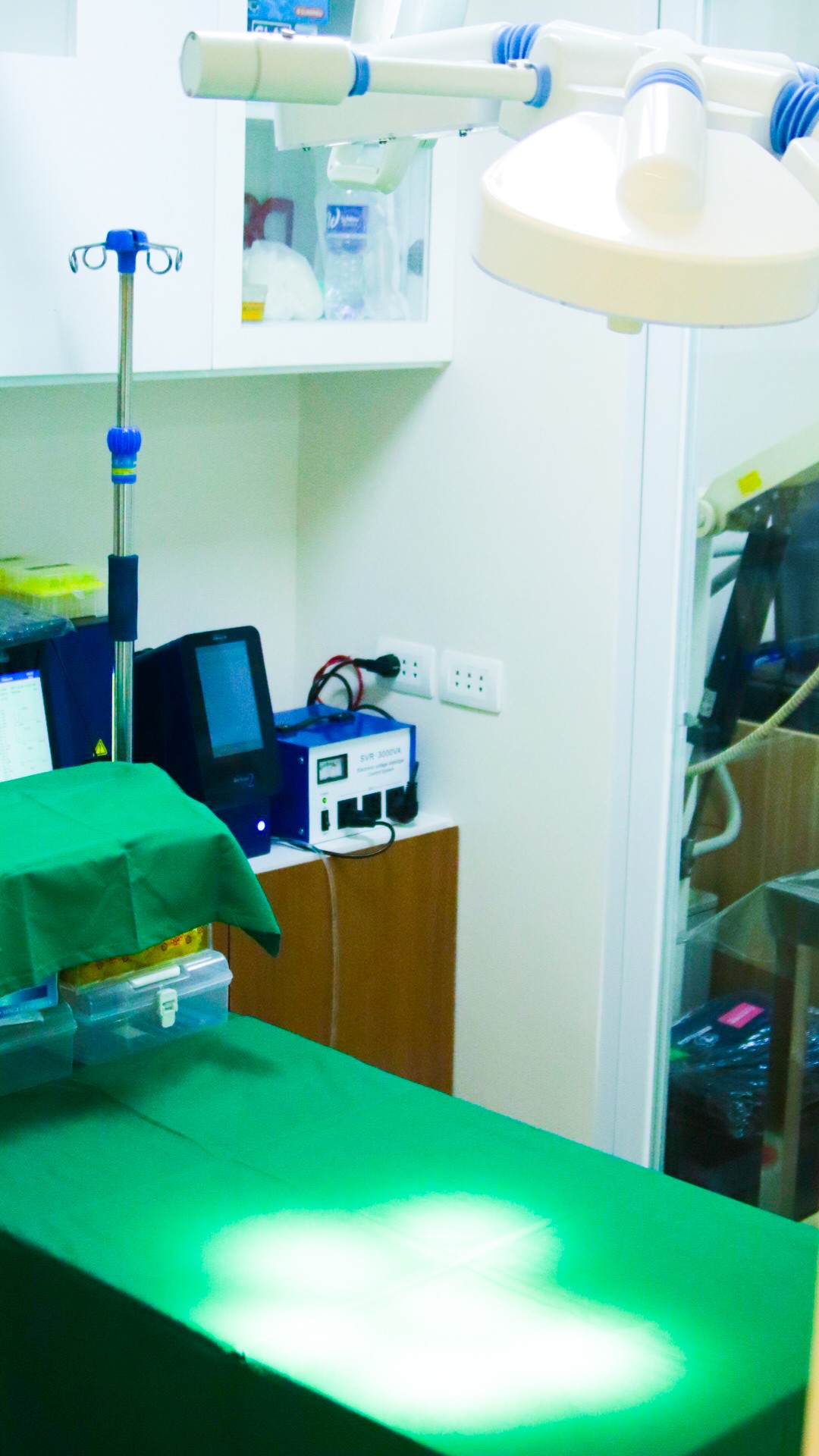 Surgical Operating Theatre with Overhead Light