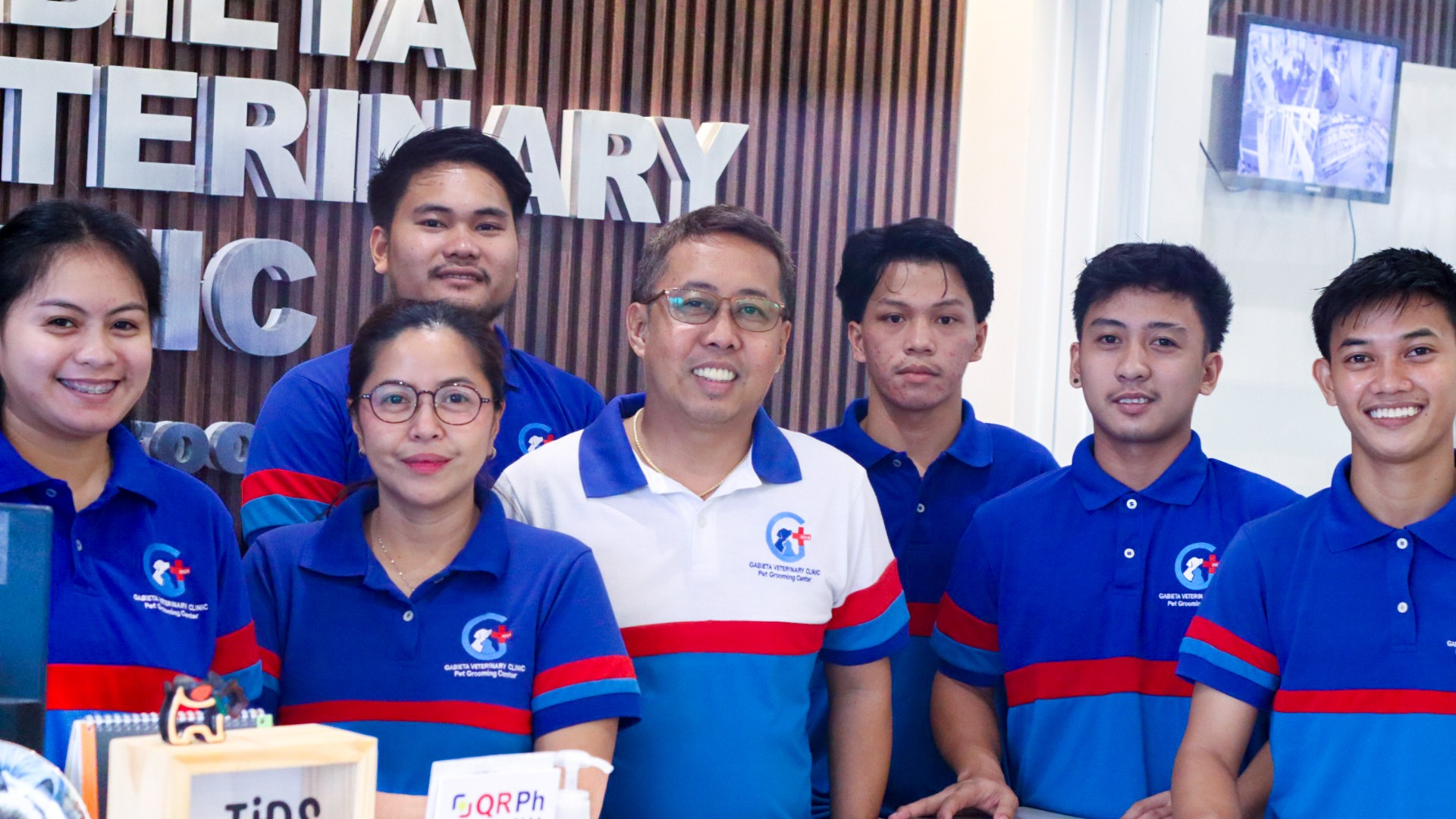 The Gabieta Veterinary Clinic Cainta branch team