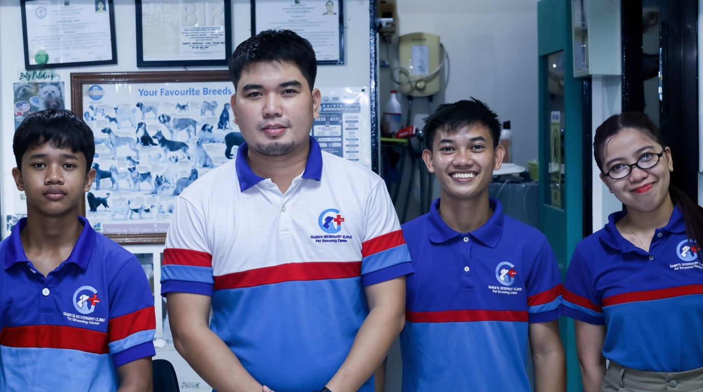 The Gabieta Veterinary Clinic Village East branch team